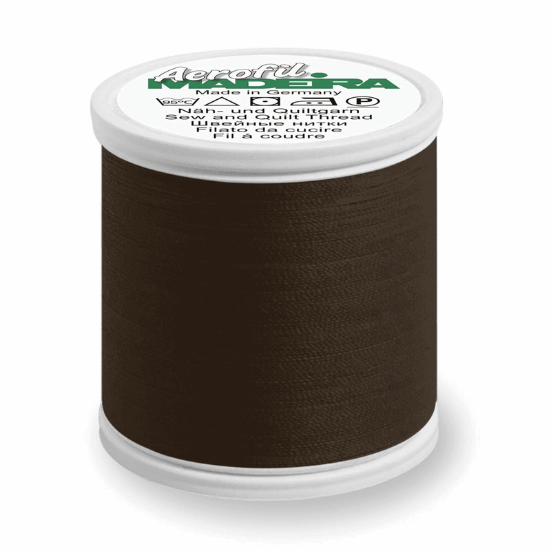 Load image into Gallery viewer, Aerofil No.120: 5 x 100m: Chocolate