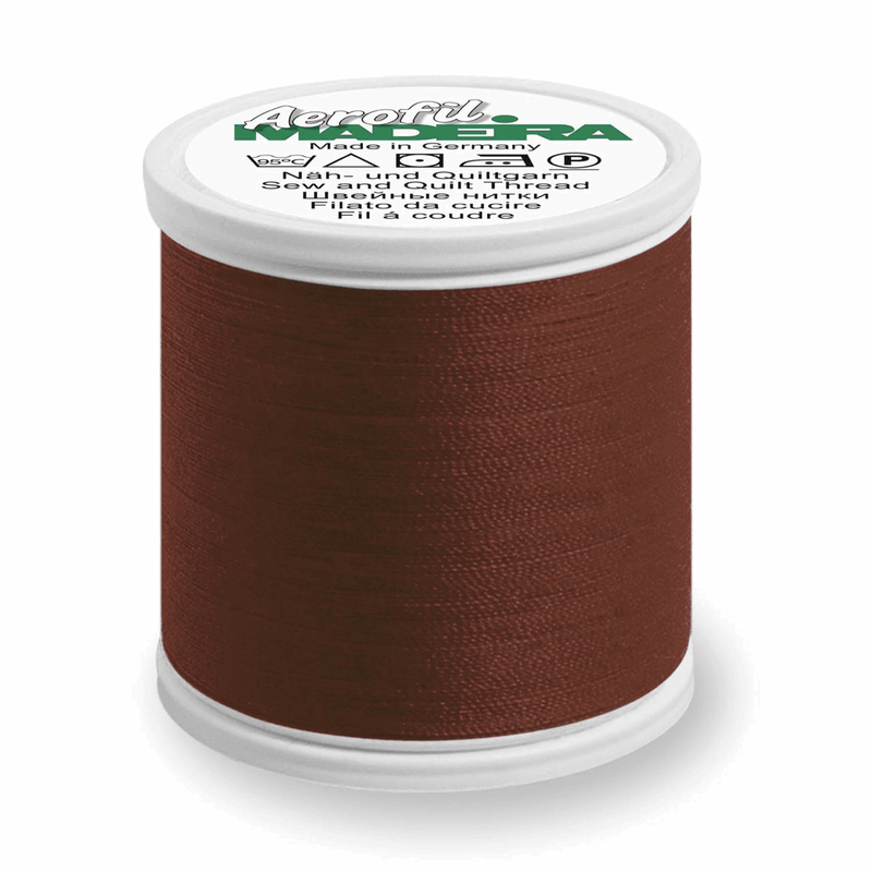 Load image into Gallery viewer, Aerofil No.120: 5 x 100m: Coffee Brown