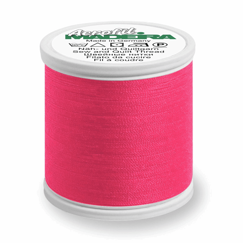 Load image into Gallery viewer, Aerofil No.120: 5 x 100m: Neon Pink