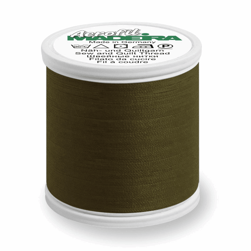 Load image into Gallery viewer, Aerofil No.120: 5 x 100m: Dark Khaki