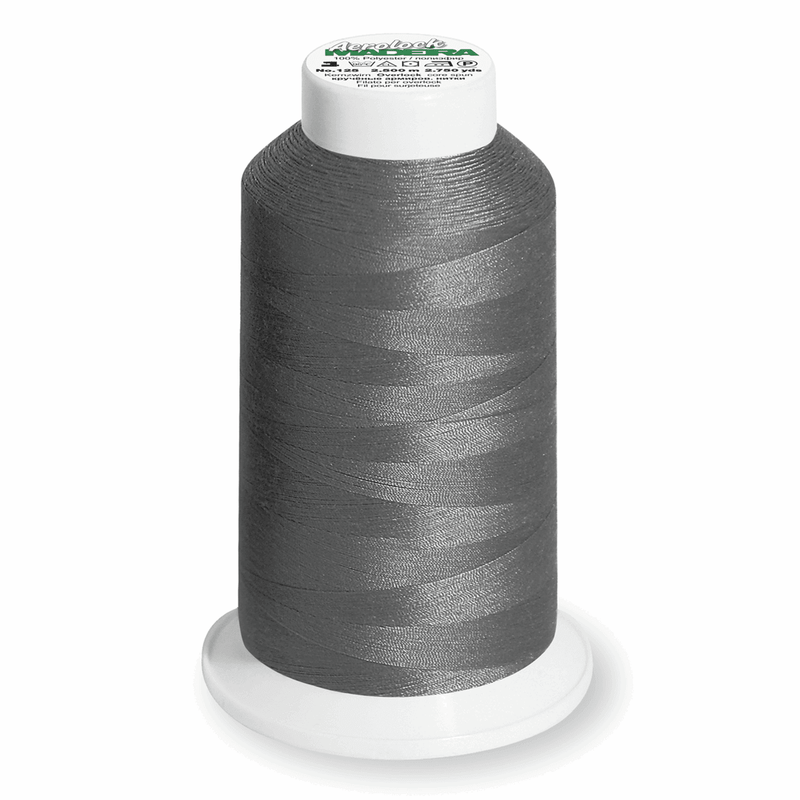 Load image into Gallery viewer, Madeira Aerolock overlocker thread 8111 Carbon: 2,500m