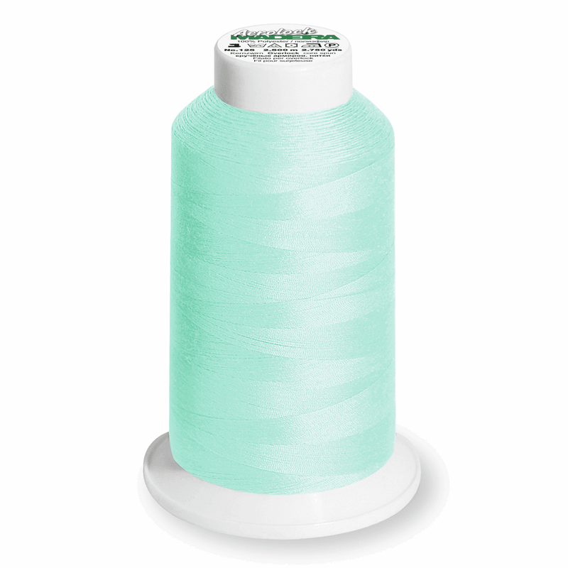 Load image into Gallery viewer, Madeira Aerolock overlocker thread 8730 Aquamarine: 2,500m