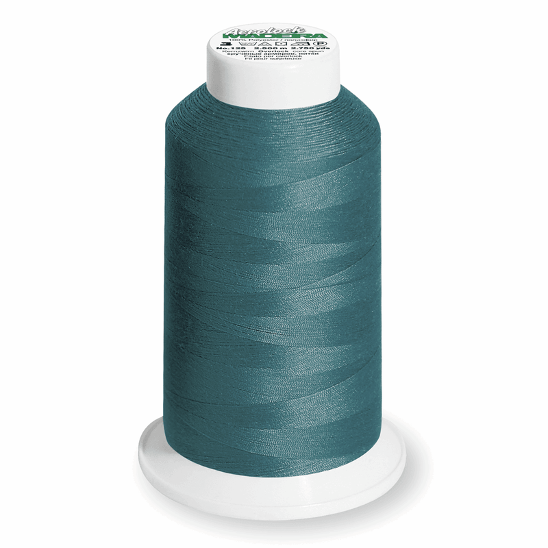 Load image into Gallery viewer, Madeira Aerolock overlocker thread 8934 Jeans Blue: 2,500m
