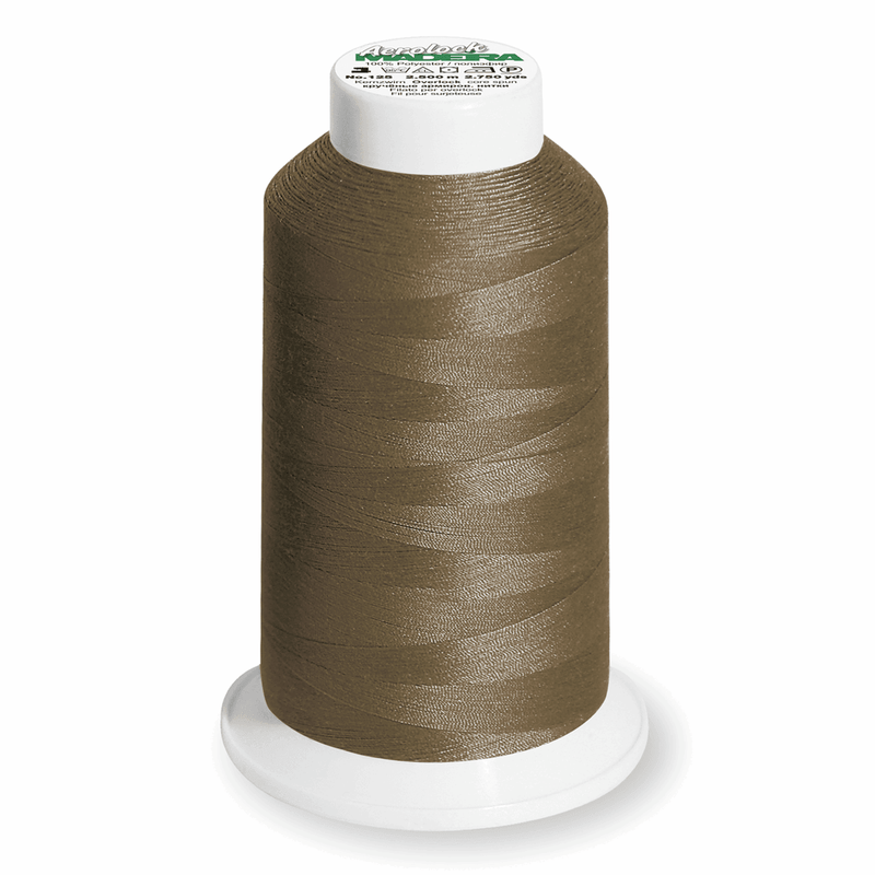 Load image into Gallery viewer, Madeira Aerolock overlocker thread 9280 Brown: 2,500m