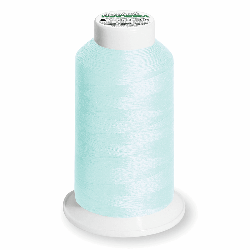 Load image into Gallery viewer, Madeira Aerolock overlocker thread 9320 Baby Blue: 2,500m