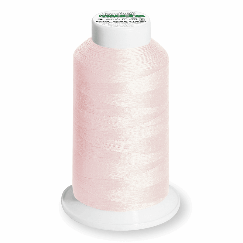 Load image into Gallery viewer, Madeira Aerolock overlocker thread 9915 Baby Pink: 2,500m