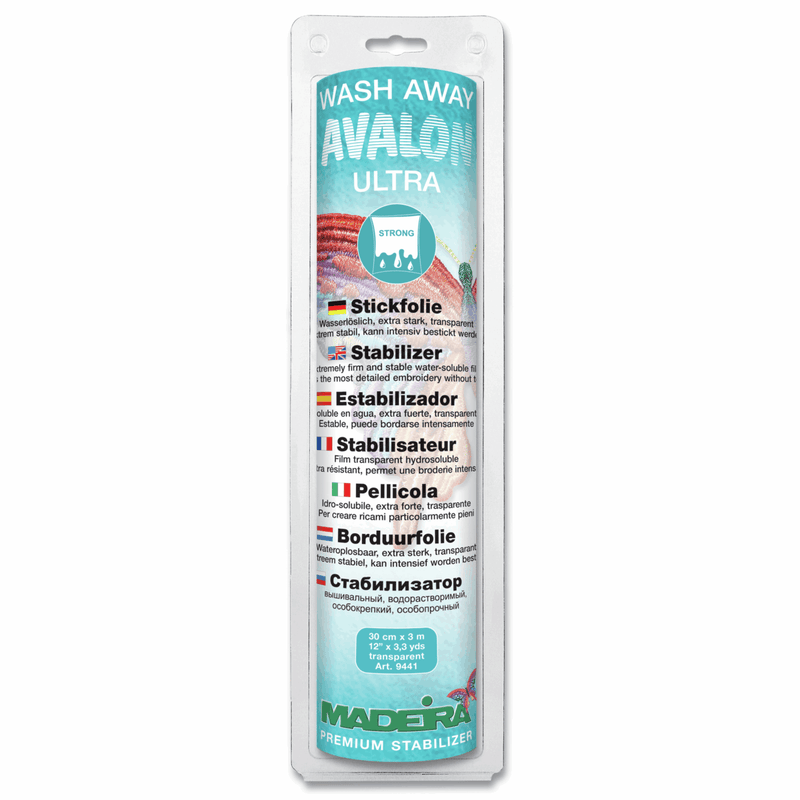 Load image into Gallery viewer, Madeira Stabilizer: Wash-Away: Avalon Ultra: 30cm x 3m: Clear