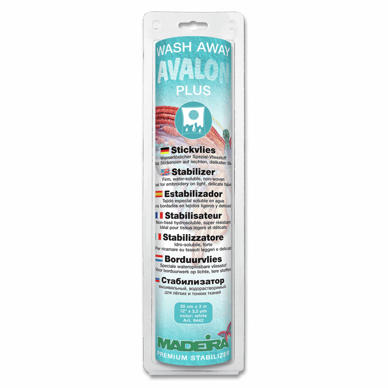 Load image into Gallery viewer, Madeira Stabilizer: Wash-Away: Avalon Plus: 30cm x 3m: White