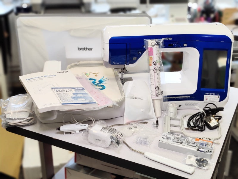 Load image into Gallery viewer, Brother Innov-is V7 Sewing and Embroidery Machined - Pre-Owned