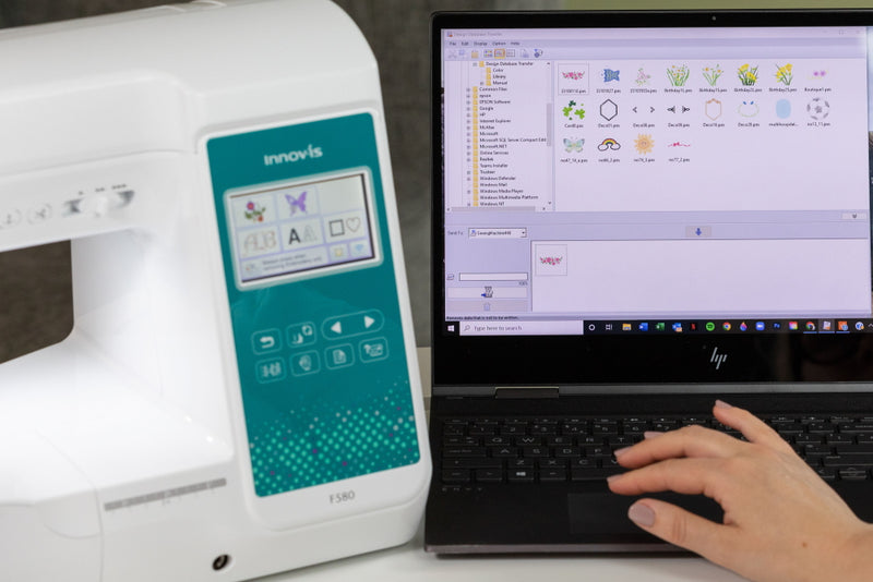 Load image into Gallery viewer, Innov-is F580 sewing, quilting and embroidery machine