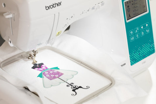 Innov-is F580 sewing, quilting and embroidery machine