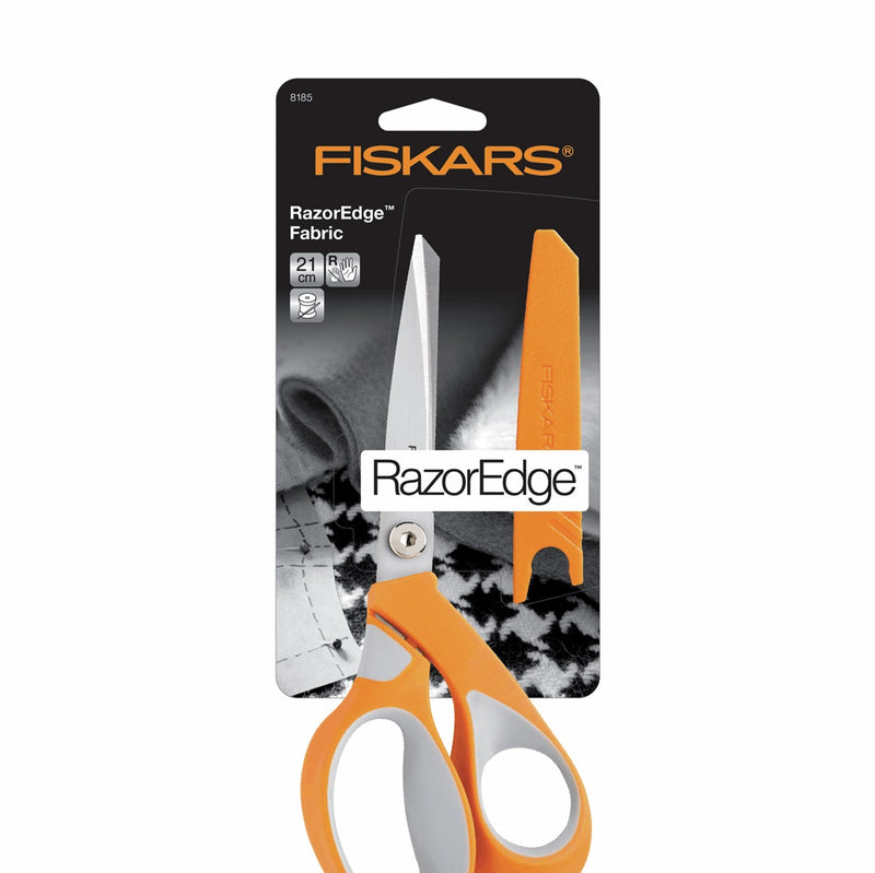 Load image into Gallery viewer, Fiskars razor edge scissors 21cm 
