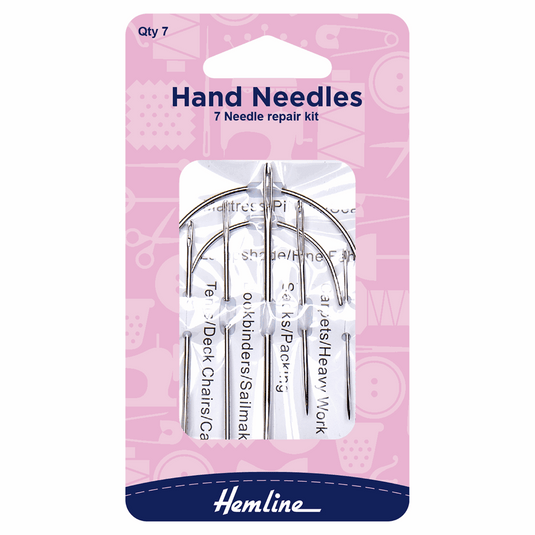 Hand Sewing Needles: Repair: 7 Pieces