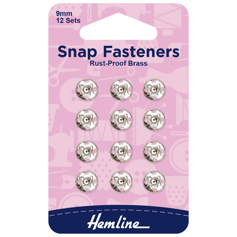 Load image into Gallery viewer, Snap Fasteners 9mm Nickel  
