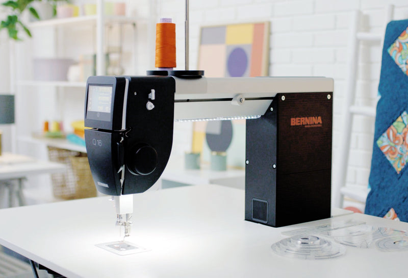 Load image into Gallery viewer, Bernina Q16 Longarm Quilting Machine