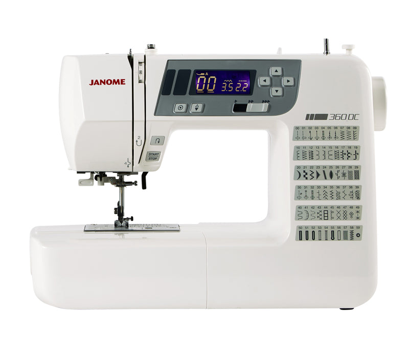 Load image into Gallery viewer, Janome 360DC Computerised Sewing Machine 
