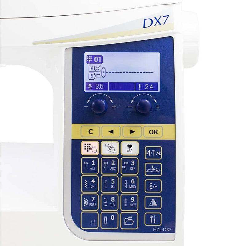 Load image into Gallery viewer, Juki HZL-DX7 - Sewing and Quilting Machine