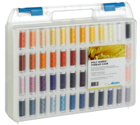 Load image into Gallery viewer, Mettler Silk-finish Cotton 50 - 96 Spool Thread Case