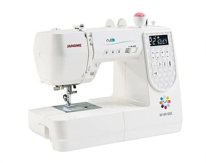 Load image into Gallery viewer, Janome M100QDC Computerised Sewing Machine
