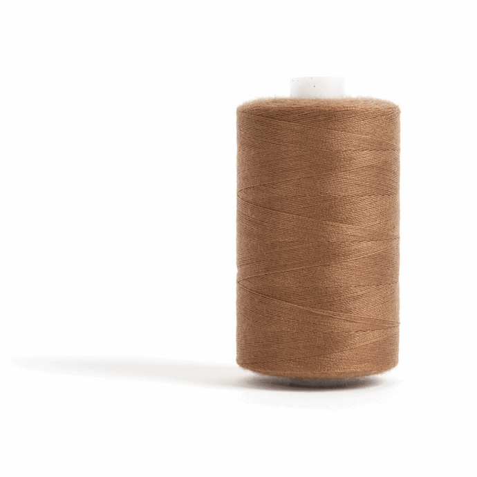 Sewing and Overlocking Thread 1000m Brown