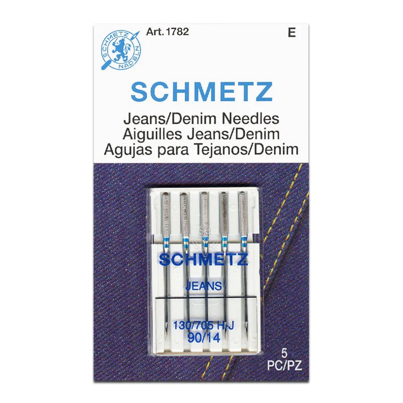 Load image into Gallery viewer, Schmetz Jeans/Denim Domestic Sewing Machine Needles
