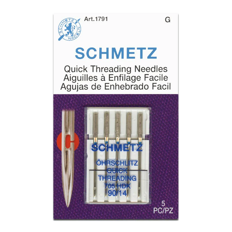 Load image into Gallery viewer, Schmetz Quick Threading Domestic Sewing Machine Needles