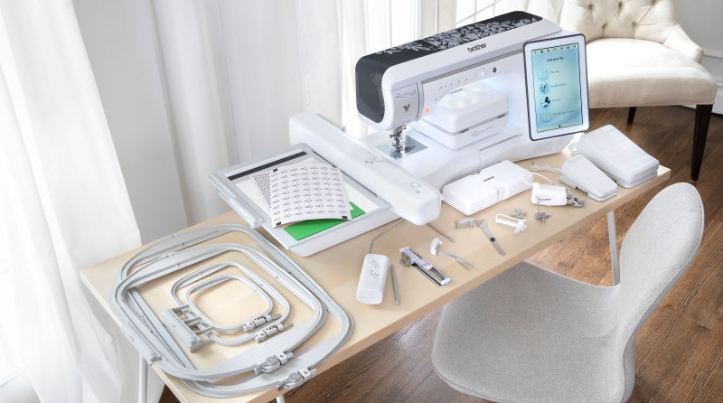 Load image into Gallery viewer, Brother Luminaire Innov-is XP3 sewing, quilting and embroidery machine