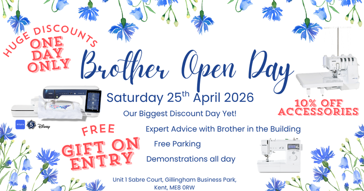 Brother Discount Open Day April 25th