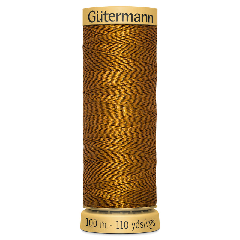 Load image into Gallery viewer, Gutermann 100% Natural Cotton - 100m Shade Brown 1444
