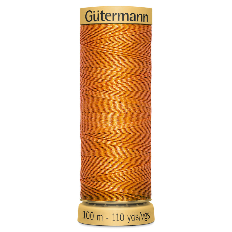 Load image into Gallery viewer, Gutermann 100% Natural Cotton - 100m Shade Orange 1576
