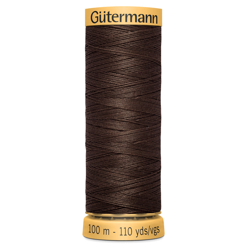 Load image into Gallery viewer, Gutermann 100% Natural Cotton - 100m Shade Brown 1912
