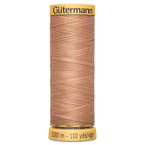 Gutermann 100% Natural Cotton - 100m Shade Brown 2336