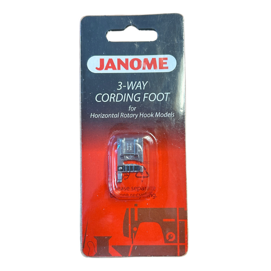 Janome 3 Way Cording Foot