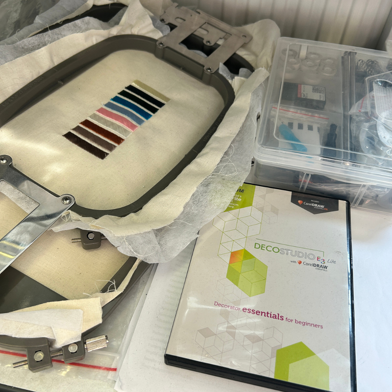 Load image into Gallery viewer, Texi Iris 10 Needle Industrial Embroidery Machine *DEMO
