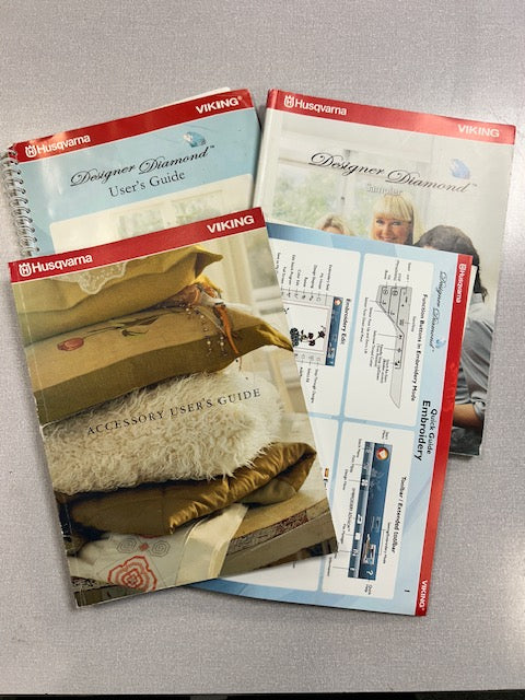 Load image into Gallery viewer, *Pre-Owned Husqvarna Viking Designer Diamond Deluxe Sewing and Embroidery Machine
