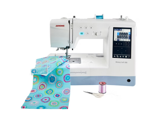 Janome MC1000 Sewing and Embroidery Machine