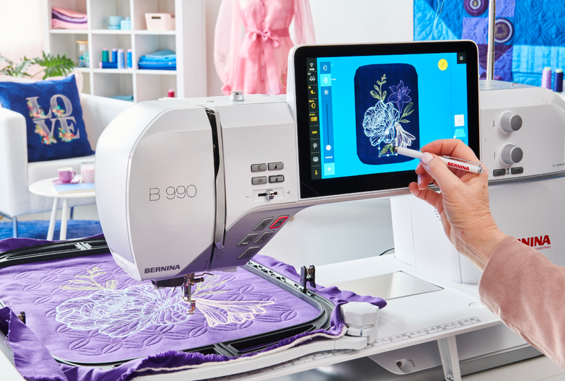 Load image into Gallery viewer, Bernina 990 - Sewing, Quilting &amp; Embroidery Machine *Pre-Order
