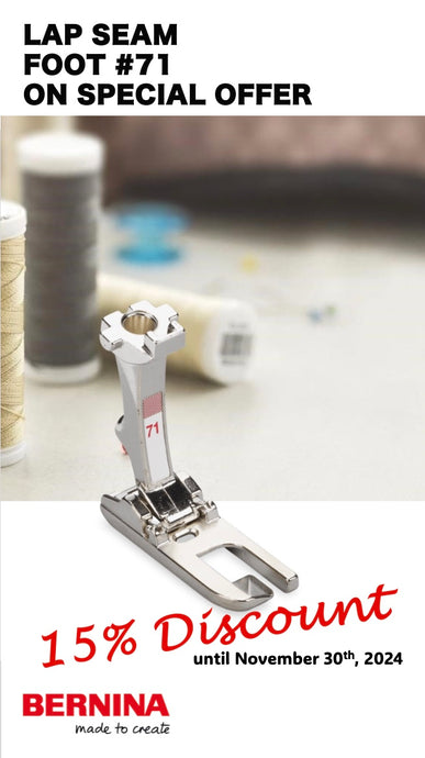 Bernina - Lap Seam Foot #71