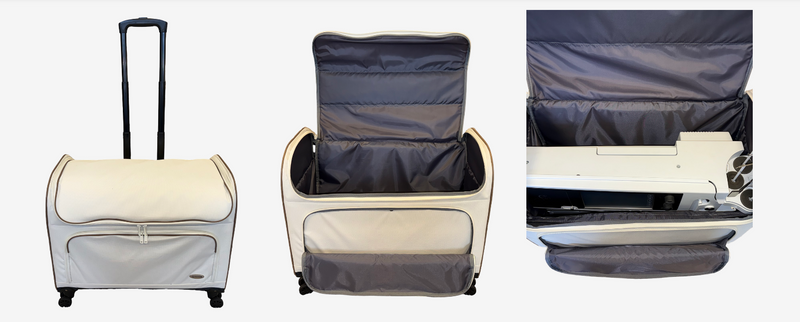 Load image into Gallery viewer, Horn Trolley Sewing Machine Bag Large
