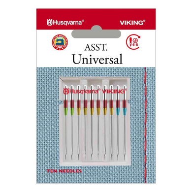 Husqvarna Viking Universal Domestic Sewing Machine Needles 10 pack