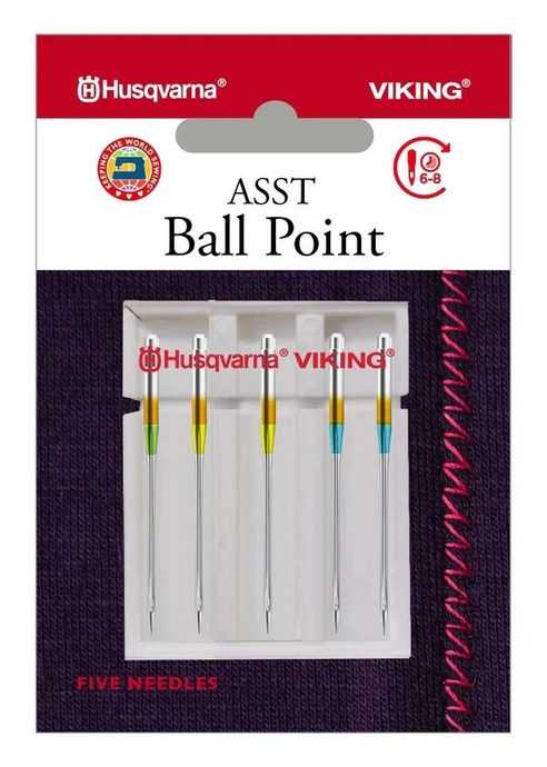 Husqvarna Viking Ball Point Domestic Sewing Machine Needles