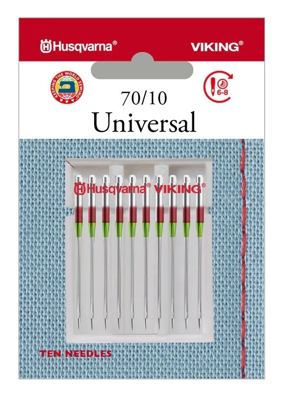 Load image into Gallery viewer, Husqvarna Viking Universal Domestic Sewing Machine Needles 10 pack
