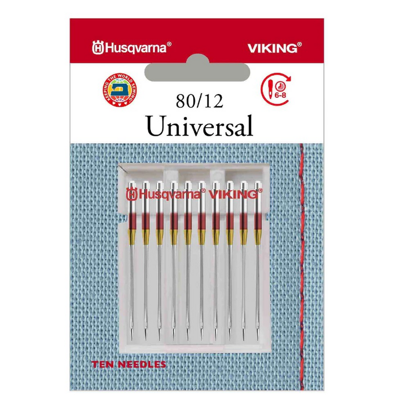 Load image into Gallery viewer, Husqvarna Viking Universal Domestic Sewing Machine Needles 10 pack
