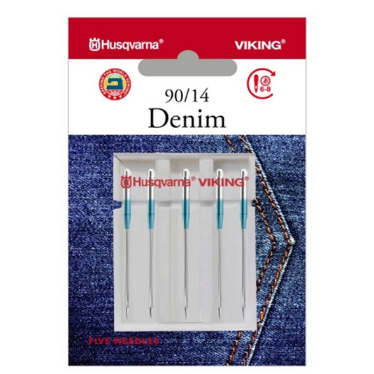 Husqvarna Viking Denim Domestic Sewing Machine Needles