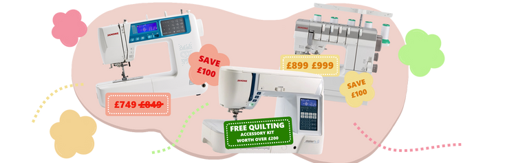 JANOME Summer Offers