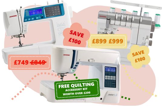 JANOME Summer Offers