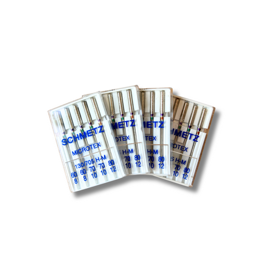 Schmetz Microtex Domestic Needles Pack of 4