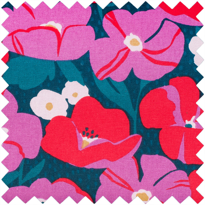 Load image into Gallery viewer, Sewing Machine Bag: Matt PVC: Pink Floral
