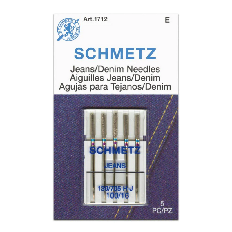 Load image into Gallery viewer, Schmetz Jeans/Denim Domestic Sewing Machine Needles
