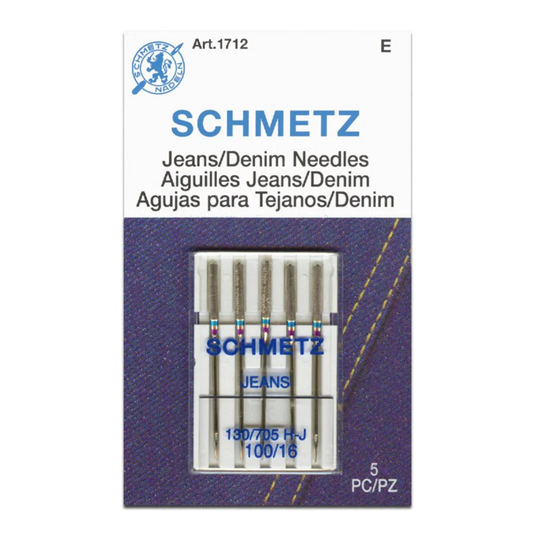Schmetz Jeans/Denim Domestic Sewing Machine Needles